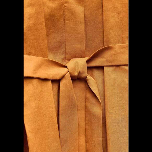 RARE!!! ZARA Cotton Midi Dress NWT - Picture 15 of 16